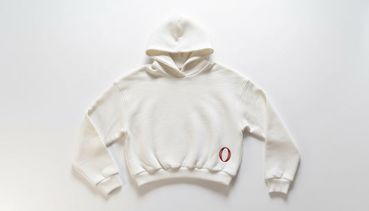 Hoodie Crop Padded Shoulders