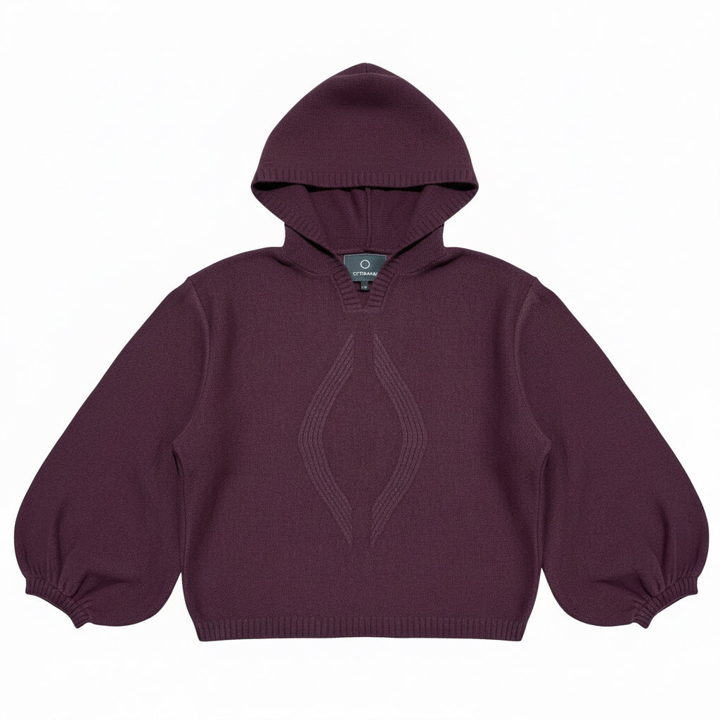 Knitwear Mohair Symbol "O"